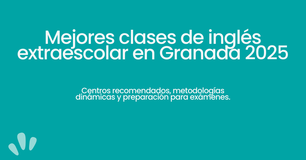 mejores clases de inglés extraescolar Granada