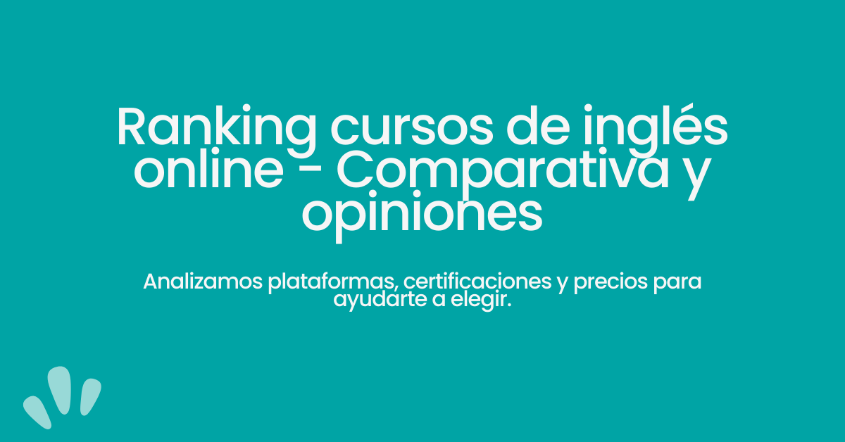 Ranking de cursos de inglés online